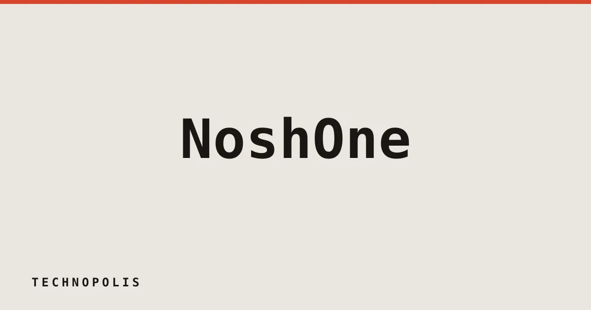 NoshOne kitchen robot launches to automate home cooking