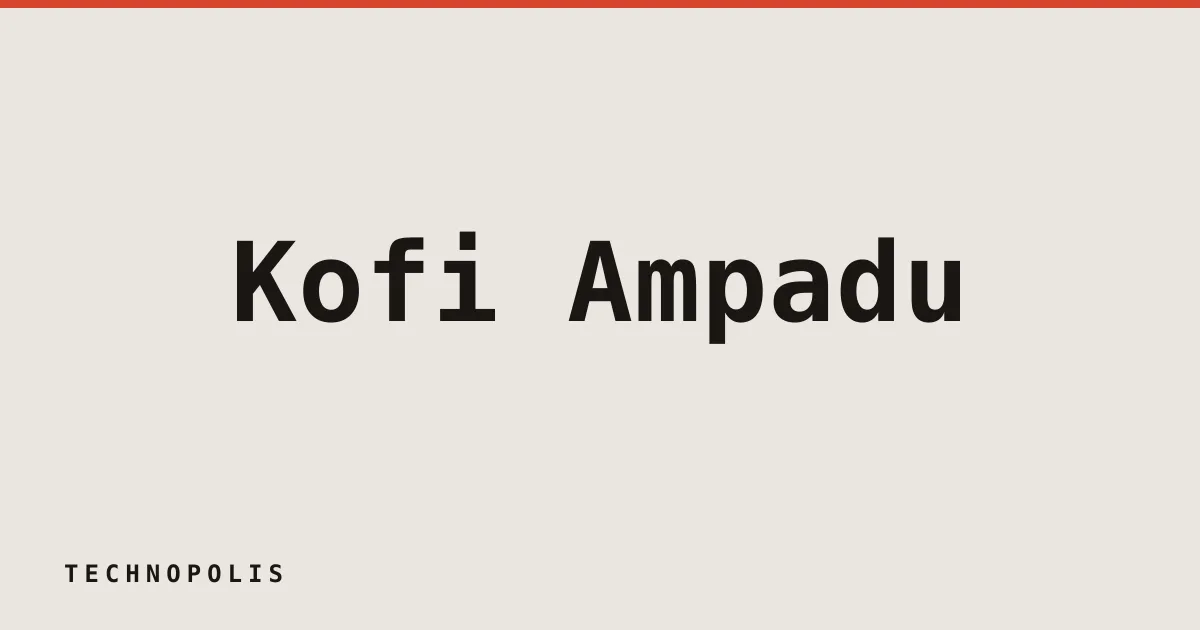 Kofi Ampadu leaves a16z following TxO program pause