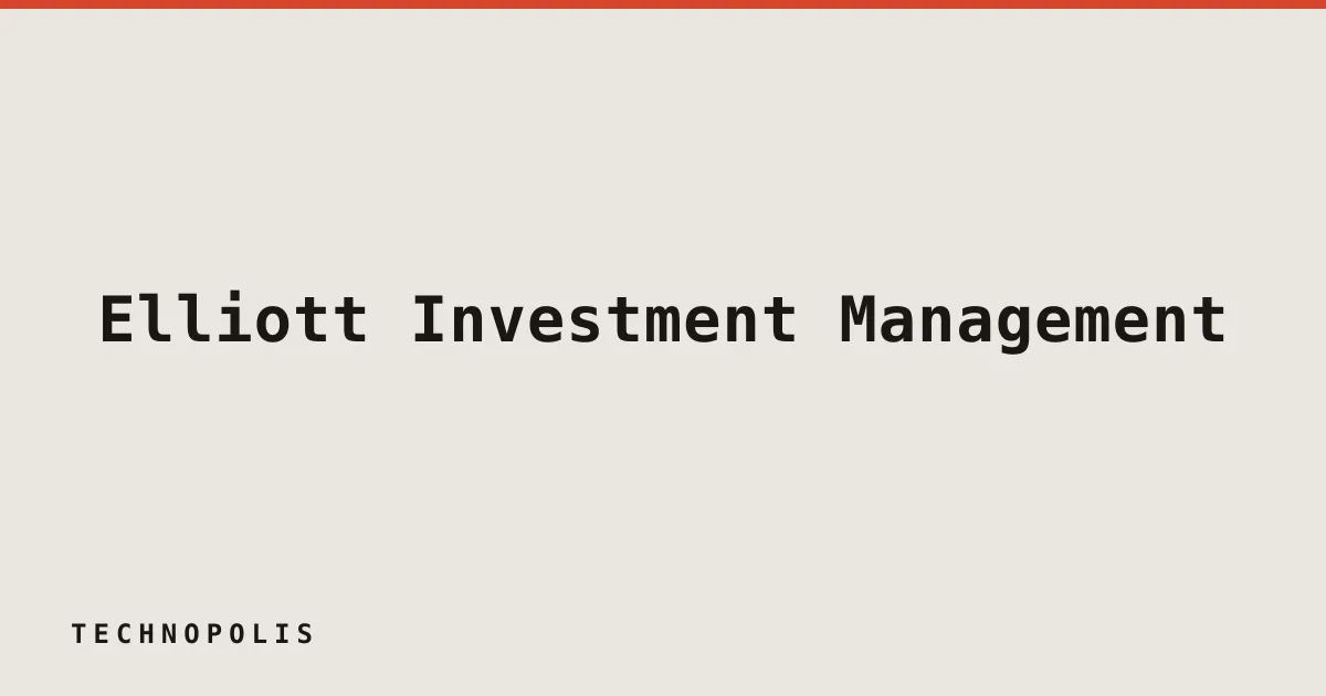 Elliott Investment Management takes $1B stake in Pinterest