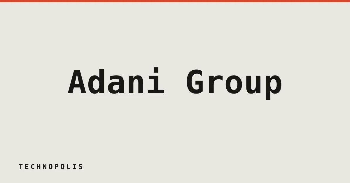 Adani Group pledges $100B for AI data centers in India