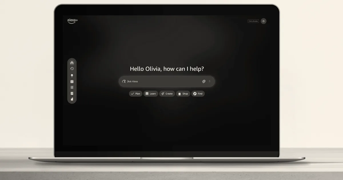 Amazon brings Alexa+ to the web with new Alexa.com site