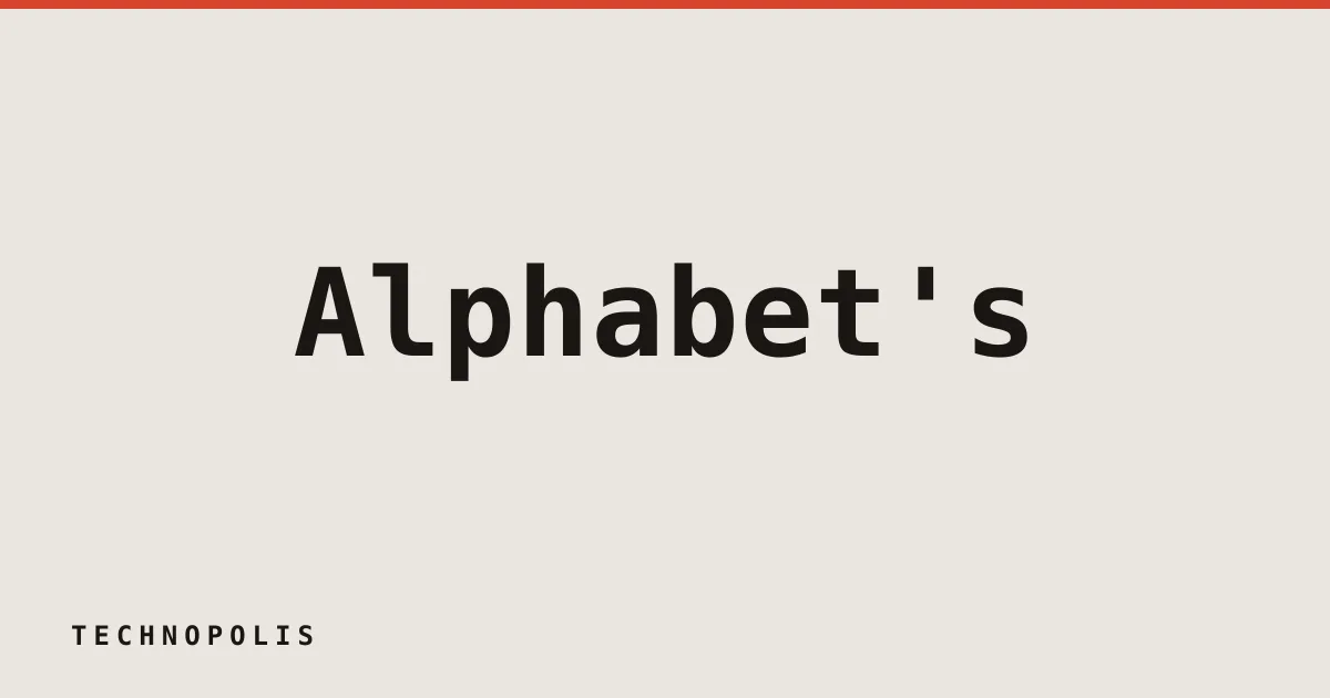 Alphabet’s $85 billion stock sale signals strong AI investor appetite