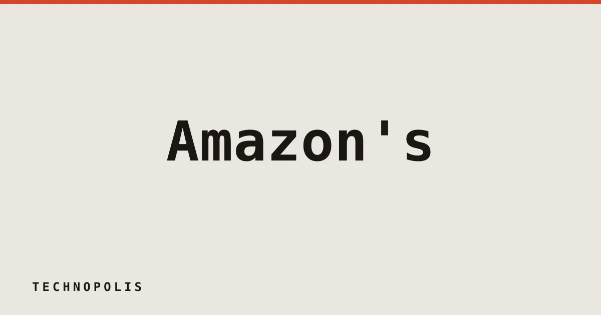 Amazon’s chip business hits $20 billion annual revenue run rate