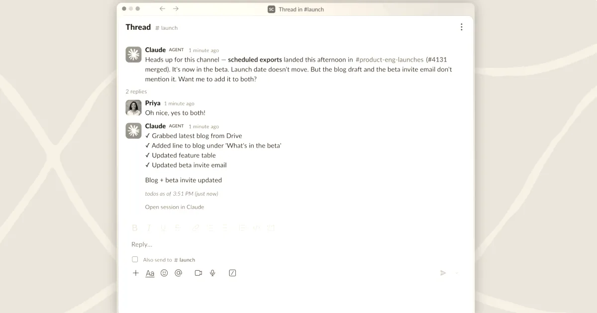 Anthropic launches Claude Tag for persistent Slack collaboration