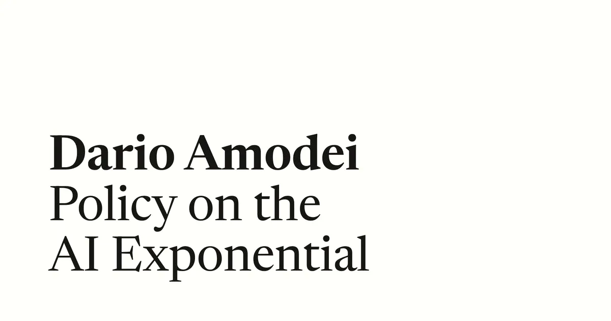 Anthropic CEO Dario Amodei manages with just one direct report