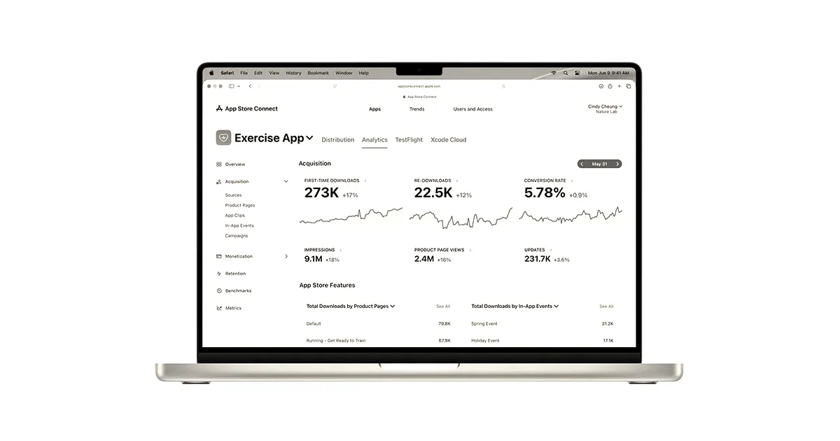 Apple expands developer data tools in App Store Connect