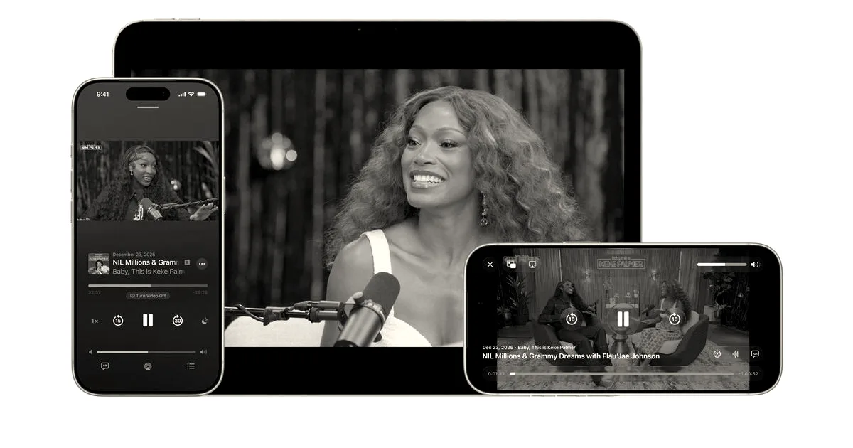 Apple launches video podcast experience this spring