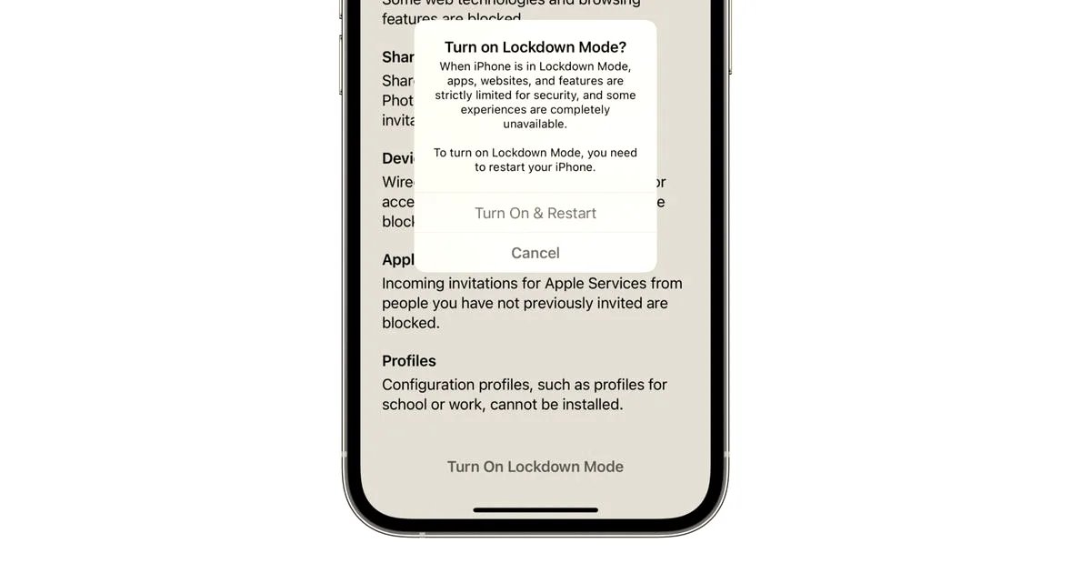 Apple says Lockdown Mode has resisted all spyware attacks