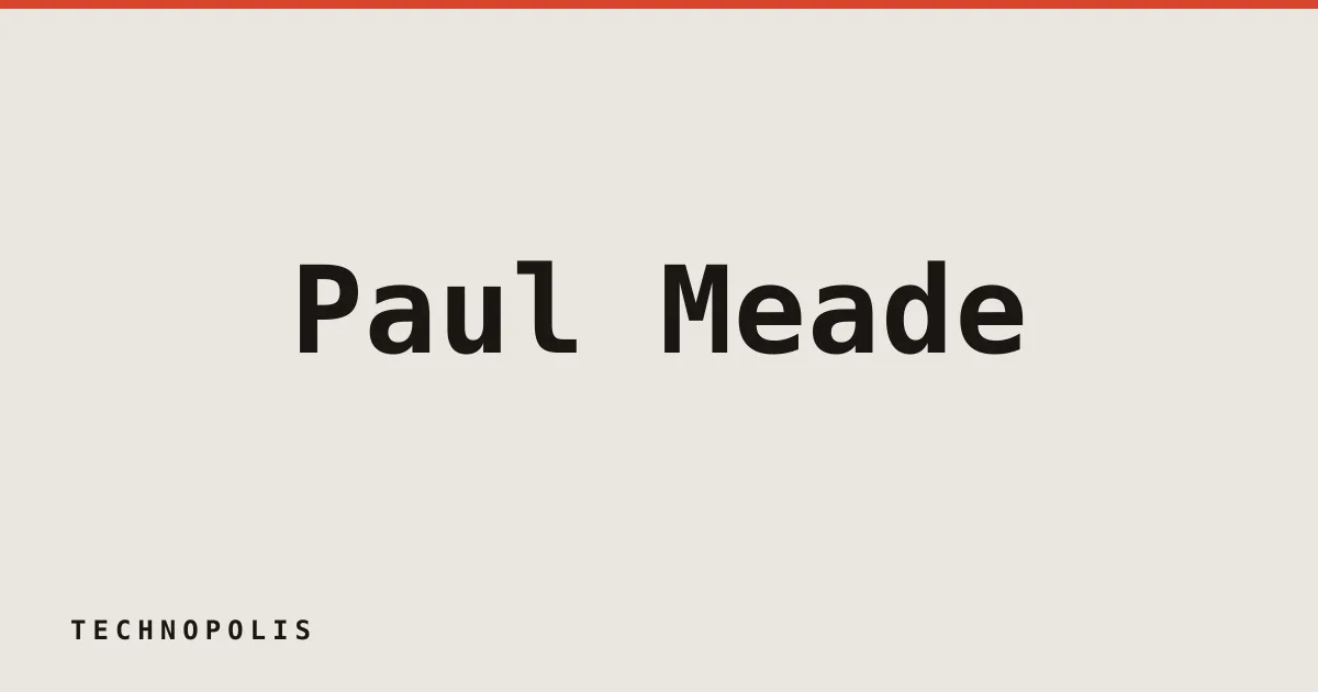 Paul Meade leaves Apple to join OpenAI hardware team
