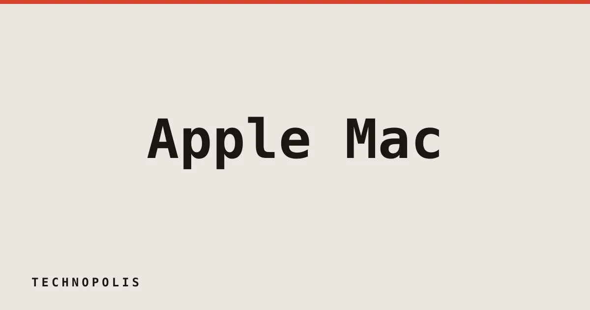 Apple Mac revenue hits $8.4 billion on AI-driven demand