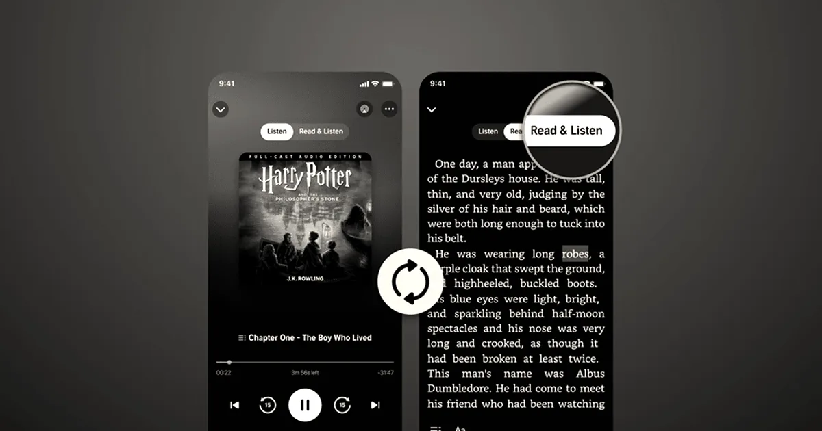 Audible launches 'Read & Listen' to sync e-books and audiobooks