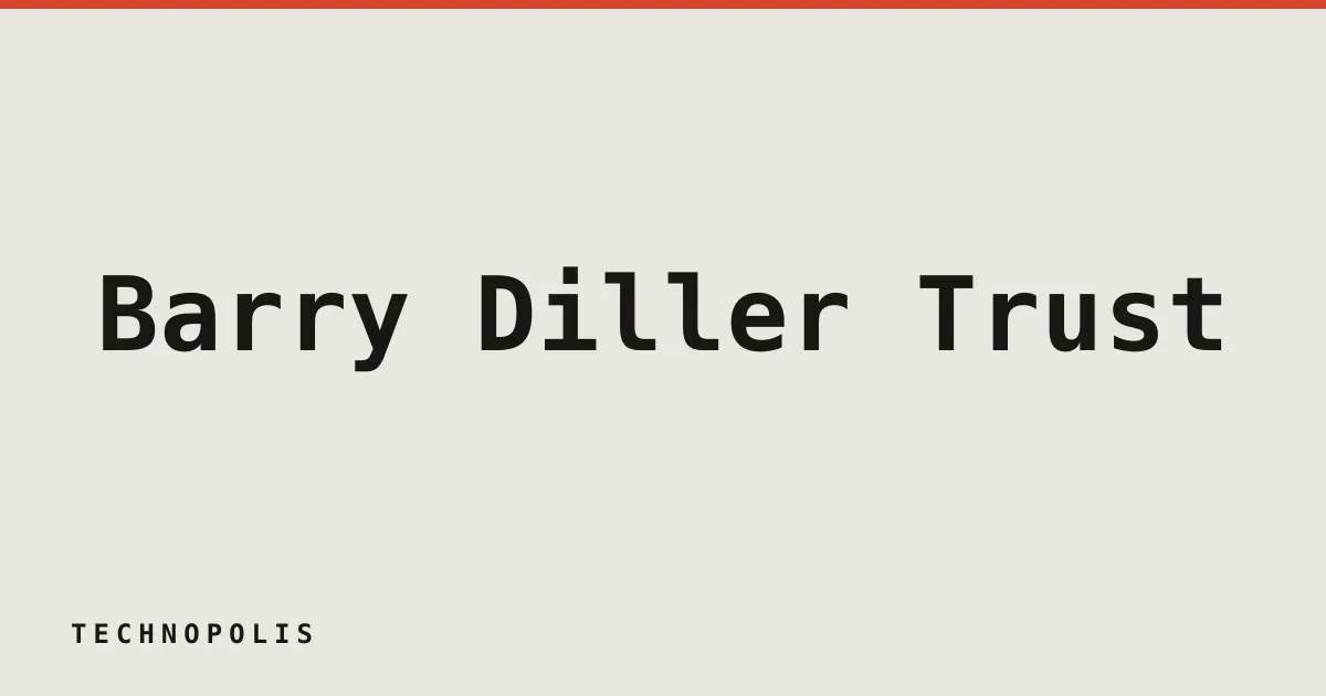 Barry Diller: Trust in AI leaders is irrelevant as AGI nears