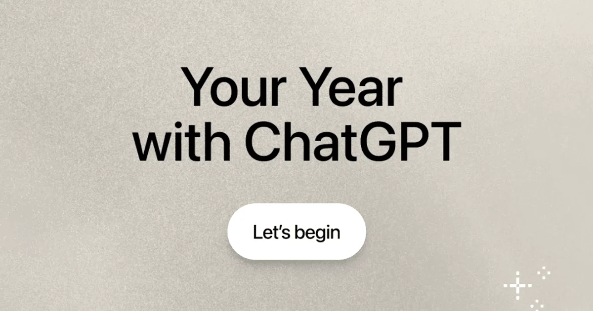 OpenAI launches 'Your Year with ChatGPT' review feature