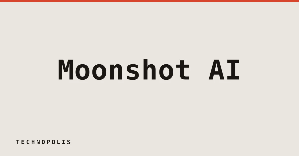Moonshot AI raises $2 billion at $20 billion valuation