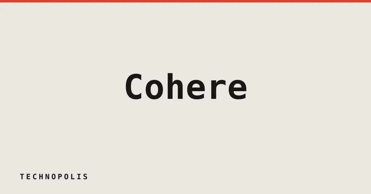Cohere releases Tiny Aya, a family of open-weight multilingual models