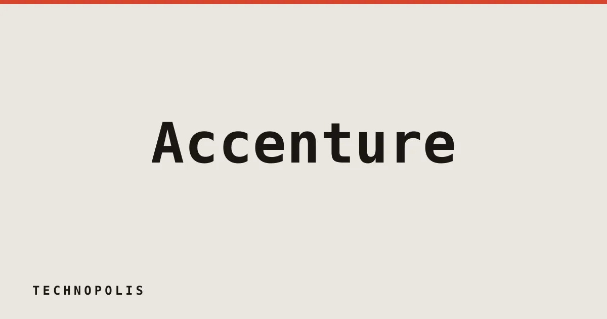 Accenture moves to curb employee AI token usage
