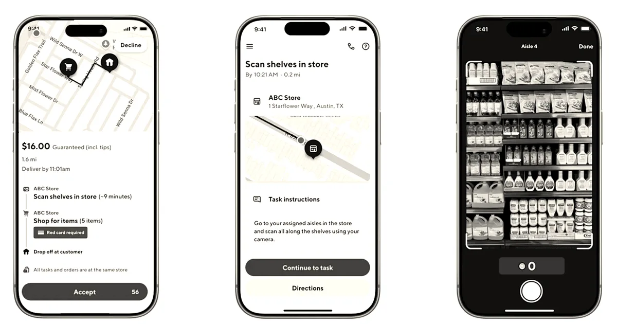 DoorDash launches Tasks app to pay couriers for AI training