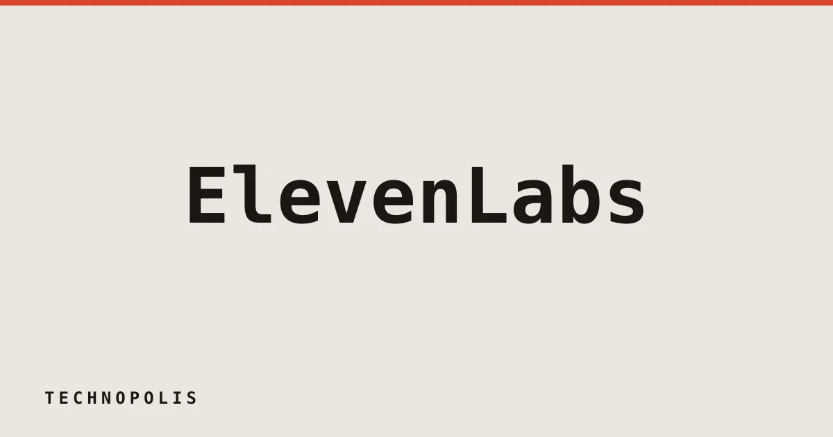 ElevenLabs raises $500 million at $11 billion valuation