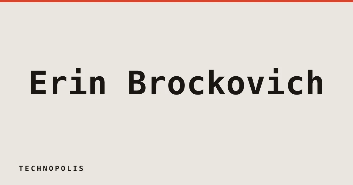 Erin Brockovich maps US data centers to highlight transparency issues