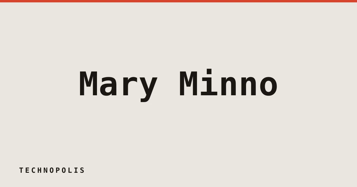 Mary Minno launches residency-venture program for health AI