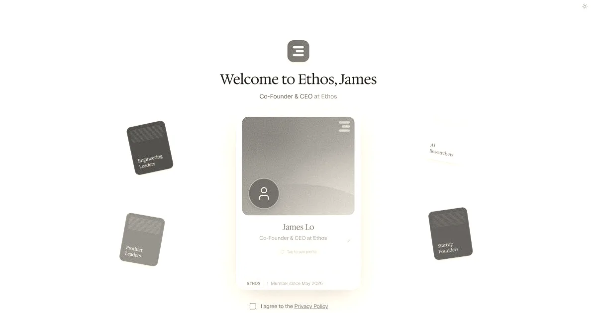 Ethos raises $22.75M to modernize expert networks with voice AI