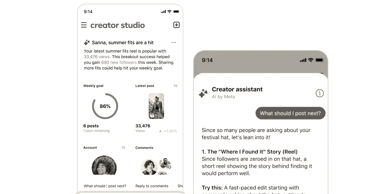 Meta turns Creator Studio into stand-alone AI app