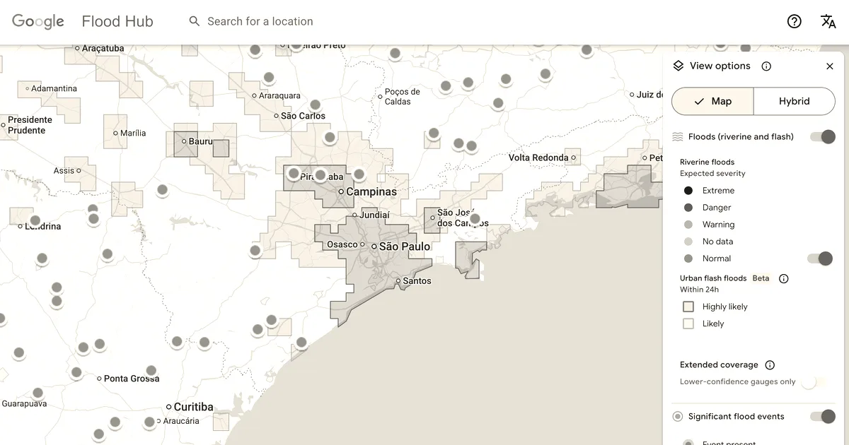 Google uses Gemini to build global flood forecasting dataset