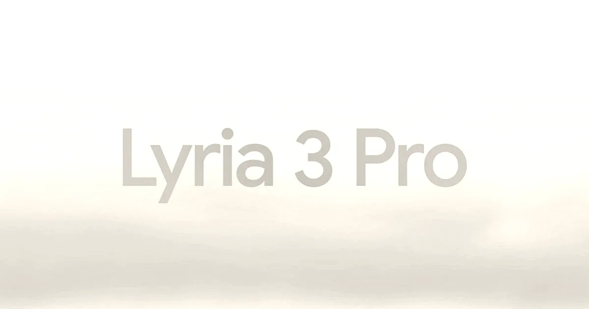 Google launches Lyria 3 Pro music generation model