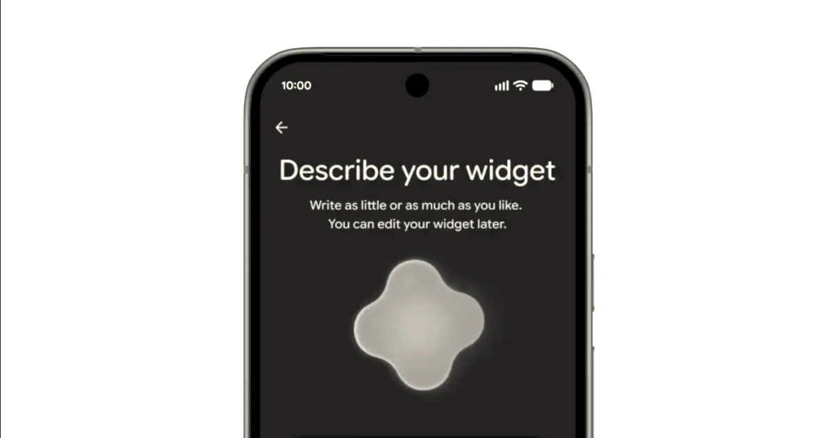 Google lets Android users 'vibe-code' custom widgets