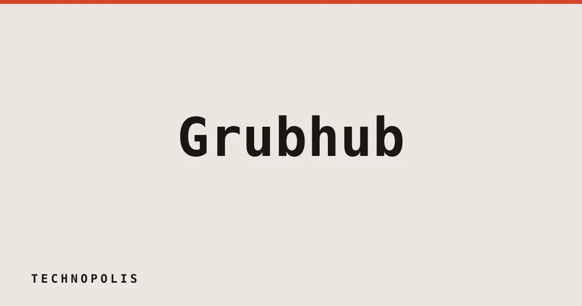 Grubhub eliminates delivery fees on orders over $50