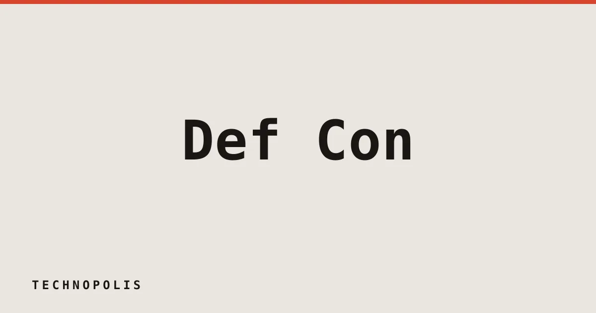 Def Con bans three individuals linked to Jeffrey Epstein