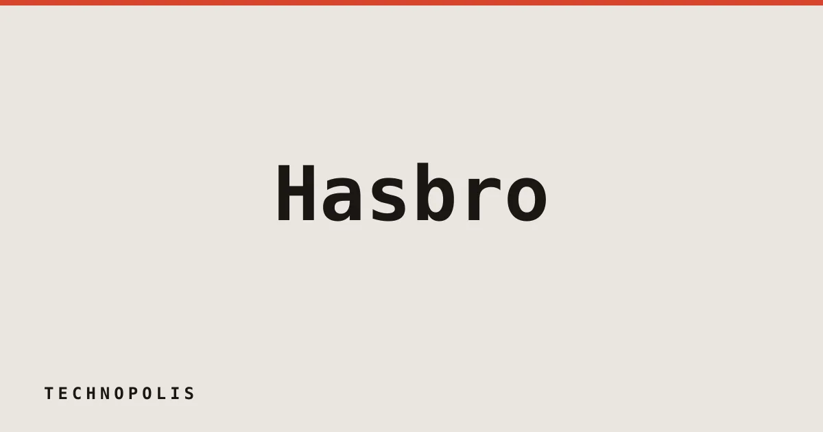 Hasbro confirms cyberattack, warns of weeks-long recovery