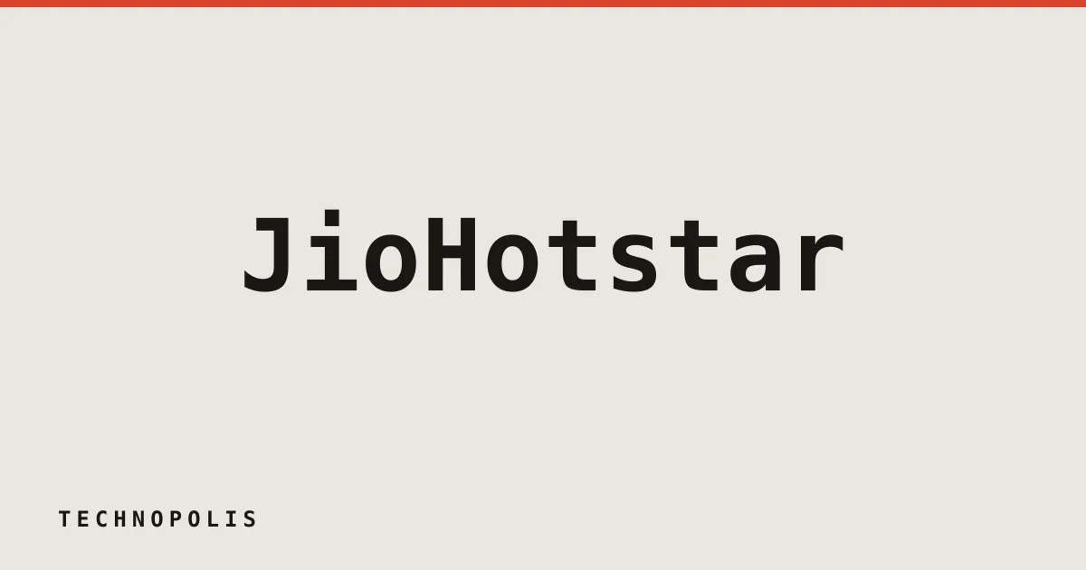 JioHotstar targets Indian market with low-cost HBO Max add-on