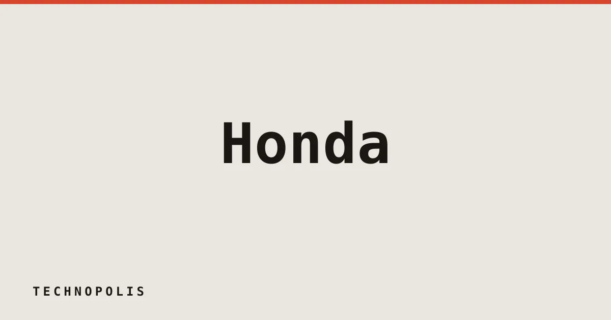 Honda cancels three US electric vehicle models