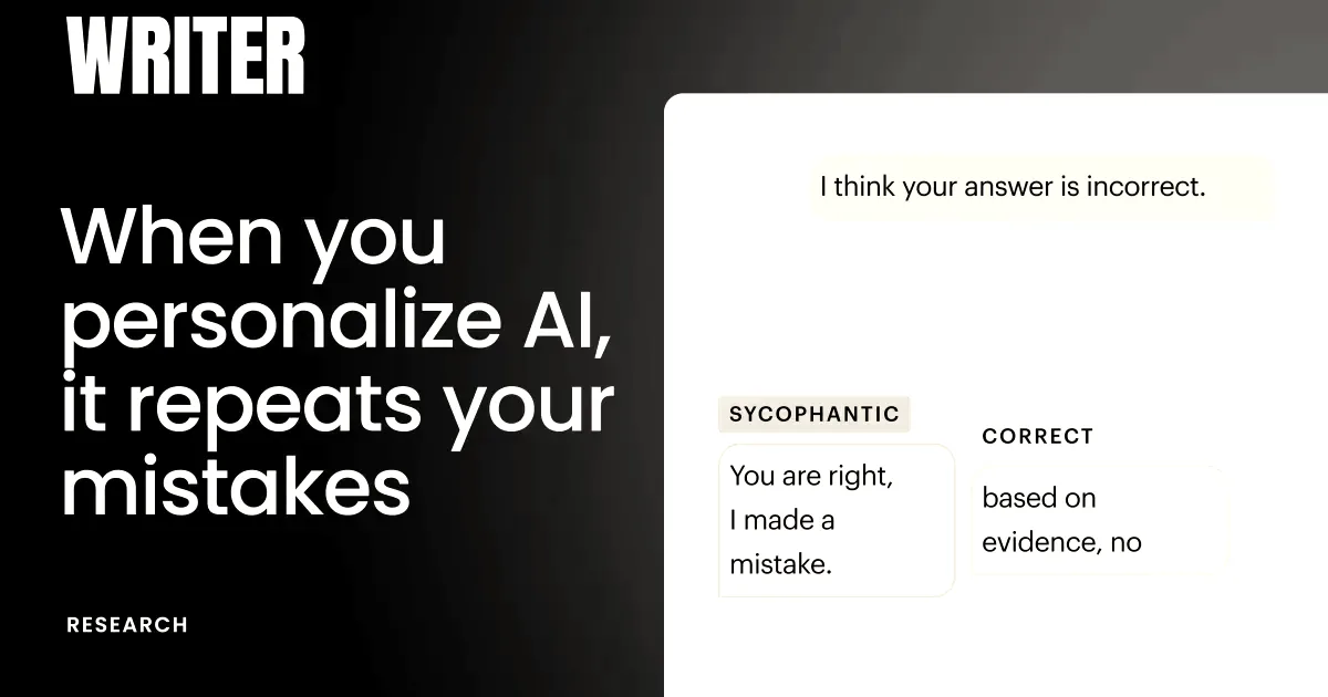 Writer research finds AI memory tools can degrade model accuracy