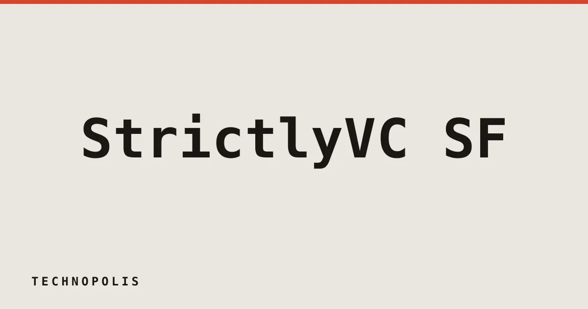 StrictlyVC SF to host AI funding and development discussions