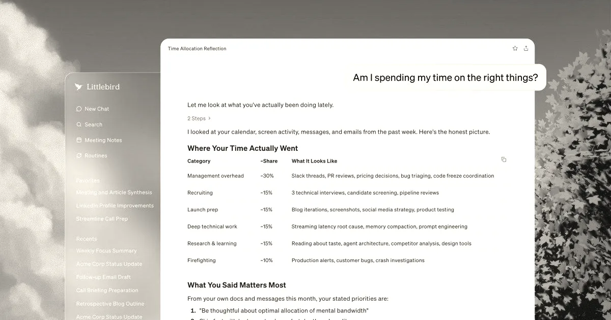 Littlebird raises $11 million to capture screen context