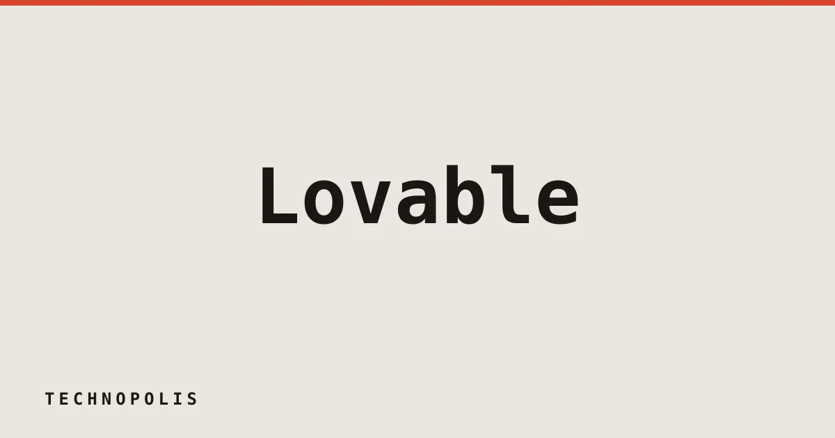 Lovable signs multiyear Google Cloud deal to boost usage fivefold