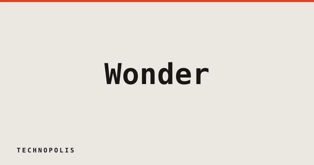 Wonder launches AI tool to automate restaurant creation