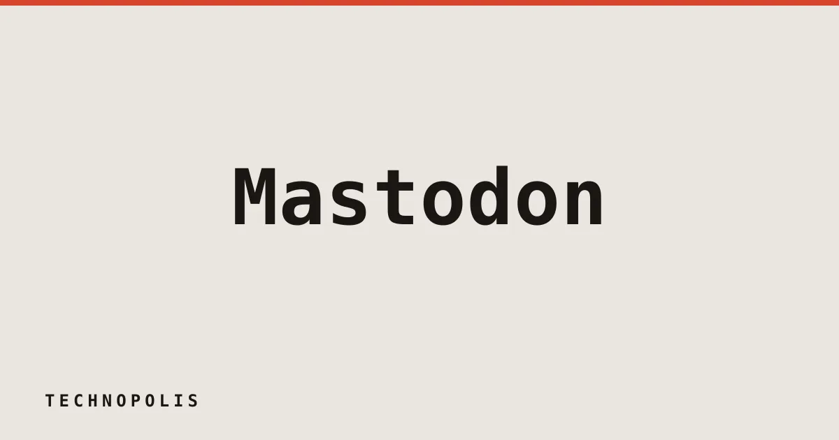 Mastodon flagship server hit by DDoS attack