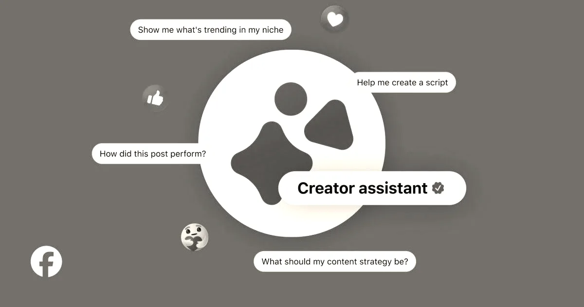 Meta launches AI creator assistant on Facebook