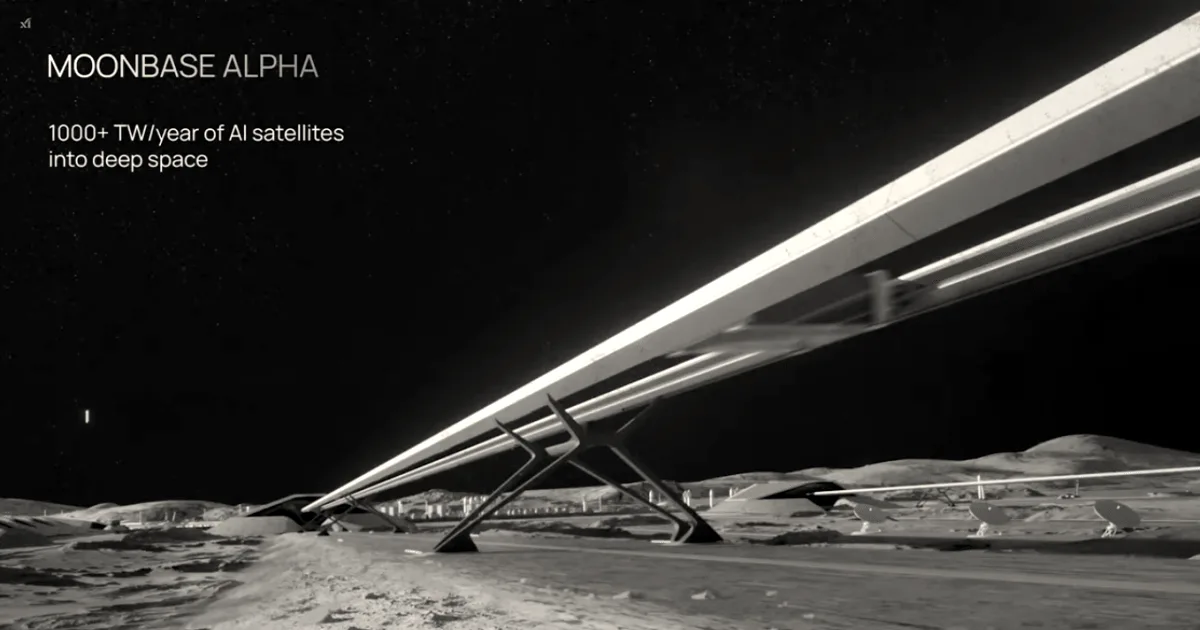 SpaceX and xAI shift focus from Mars to lunar AI infrastructure