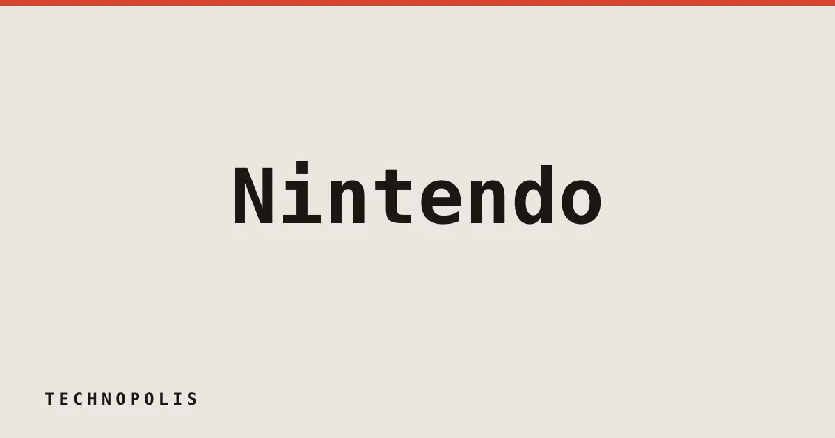 Nintendo sues U.S. government for tariff refund