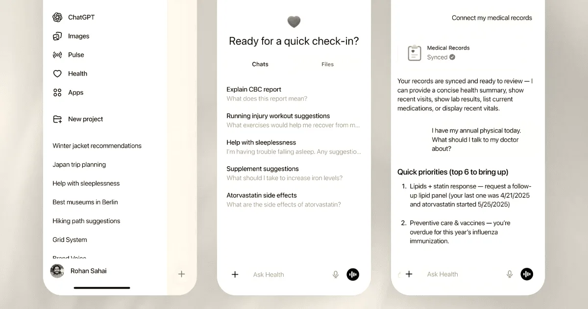 OpenAI introduces dedicated health interface for ChatGPT