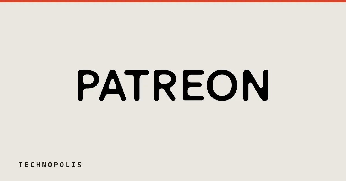 Patreon logo on a plain background.