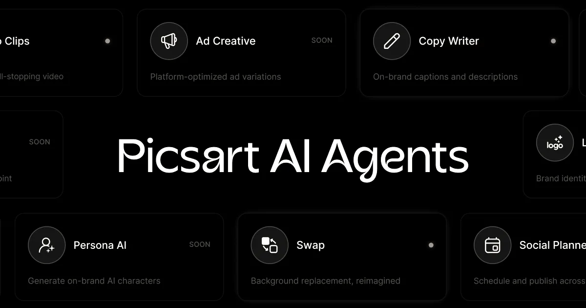 Picsart launches AI agent marketplace for creators