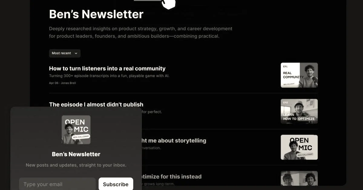 Riverside adds newsletter publishing to its recording platform