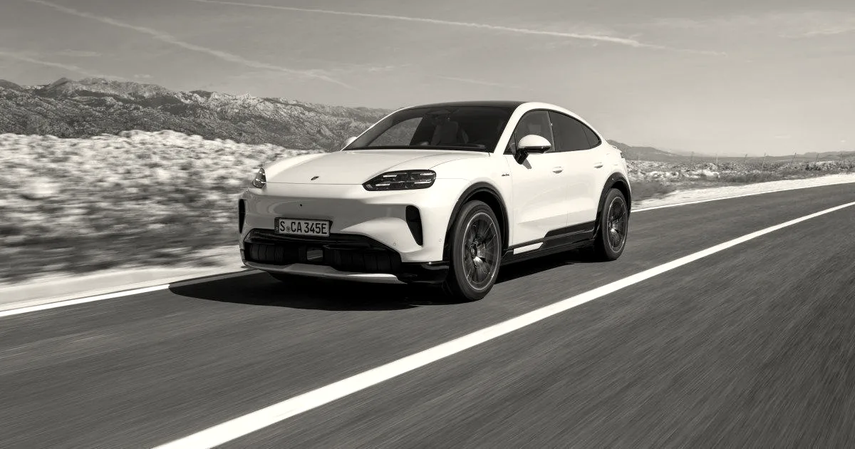 Porsche launches all-electric Cayenne Coupe globally