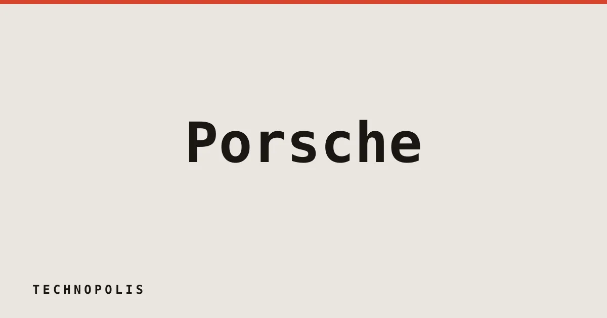 Porsche to close three subsidiaries in strategic overhaul