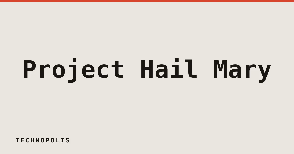 Project Hail Mary becomes Amazon MGM’s highest-grossing film